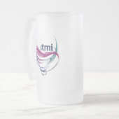 MOMG! MATTGLAS BIERGLAS (Vorderseite Links)