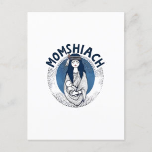 Momhiach Juden Hanukkah 2025 Mama Juden Feiertagspostkarte