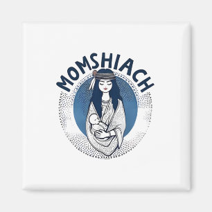 Momhiach Juden Hanukkah 2025 Mama Juden Magnet