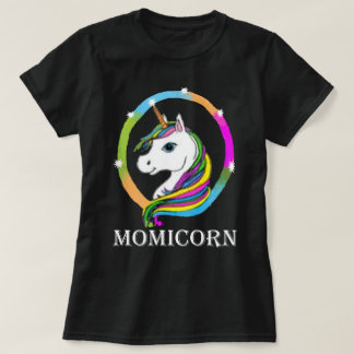 Momicorn Shirt, Geschenk für Mammen, Unicorn-Mama, T-Shirt