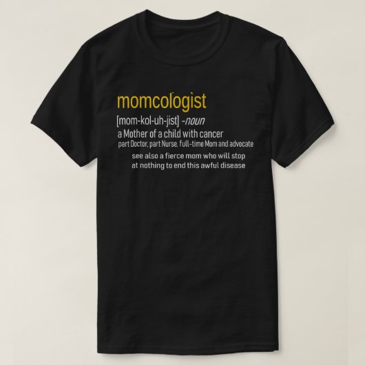 MOMKOLOGISTISCHE Definition des Begriffs "Krebsbew T-Shirt (Design vorne)