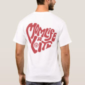 Momlife is Lit Funny Mütter Mama Day T-Shirt (Rückseite)