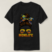 Momlife Mama Monster LKW LKW Lust auf Spaß T-Shirt (Design vorne)
