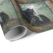 Momma Bär Geschenkpapier (Rolleneckpunkt)