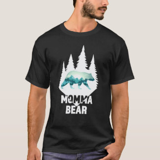 Momma Bär Outdoor Großartige Wanderung Outdoor Ma T-Shirt