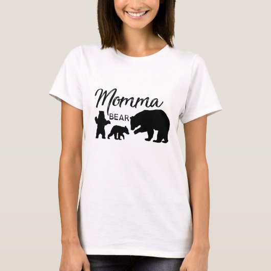 Momma Bär T-Shirt (Vorderseite)