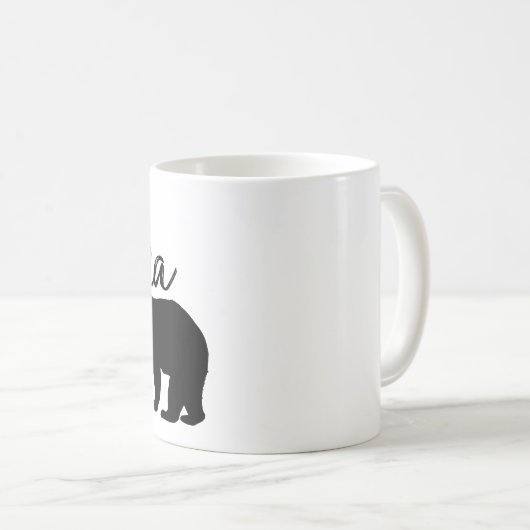 Momma Bärn-Schale Kaffeetasse (VorderseiteRechts)