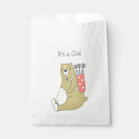 Momma Bear | Es ist ein Mädchen | Gift Favor Bag