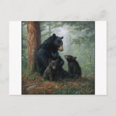 Momma Bear Postkarte (Vorderseite)