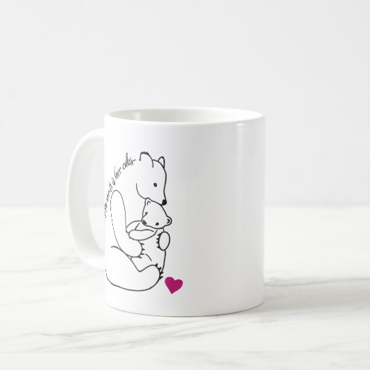 Momma Bear Tasse (Vorderseite Links)