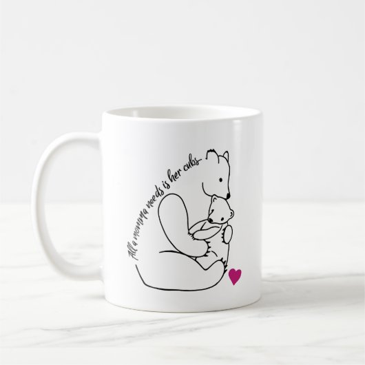 Momma Bear Tasse (Links)