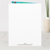 Momma Bear und Cubs Geburtstagskarte Karte (Rückseite)