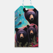 Momma Bear und Cubs Geschenkanhänger (Vorderseite)