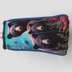 Momma Bear und Cubs Golf Headcover