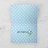 Momma Bird Füttre Babys im Nest Karte (Innenseite)