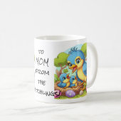 Momma Bird Mother Day Kaffeetasse (VorderseiteRechts)