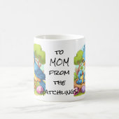 Momma Bird Mother Day Kaffeetasse (Mittel)