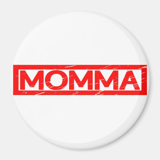 Momma Briefmarke Magnet (Vorne)