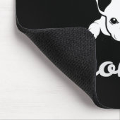 Momma. Bulldog-Mama Mousepad (Ecke)