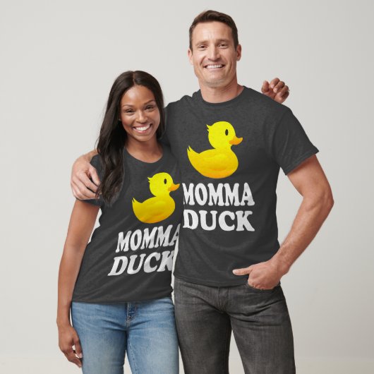 Momma Duck Funny Bird Lover Animal Gift T-Shirt (Unisex)
