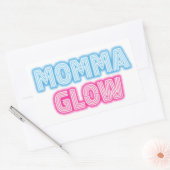 Momma Glow Rechteckiger Aufkleber (Umschlag)
