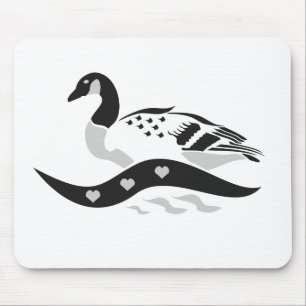 Momma Goose Schwimmen Mousepad