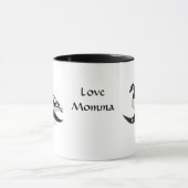 Momma Goose Schwimmen Tasse (Zentrum)