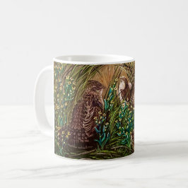 Momma Grouse und Babies Kaffeetasse