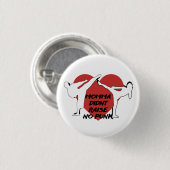 Momma hob keinen Punk auf Button (Vorne & Hinten)