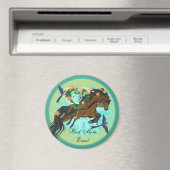 Momma Horse and foto Magnet (In Situ (Geschirrspüler))