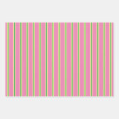 Momma Kangaroo, Streifen und Blume Geschenkpapier Set (Vorderseite 2)