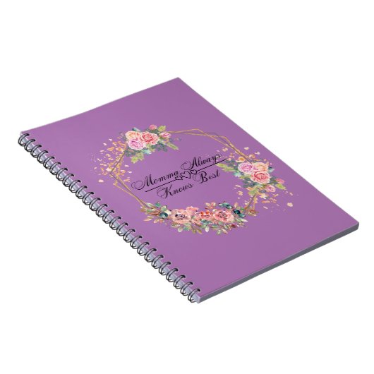 Momma kennt immer das beste Notebook Notizblock (Rechte Seite)