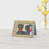 Momma lehren karte (Gelbe Blume)