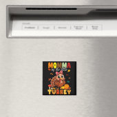 Momma Of The Little Turkey Thanksgiving Baby Showe Magnet (In Situ (Geschirrspüler))