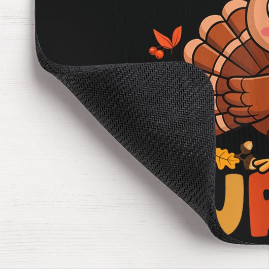 Momma Of The Little Turkey Thanksgiving Baby Showe Mousepad (Ecke)