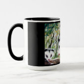 Momma Opossum and Babies Mugs Tasse (Links)