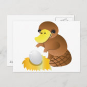 MOMMA platypus Postkarte (Vorne/Hinten)