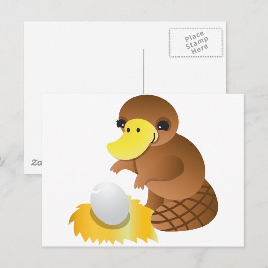 MOMMA platypus Postkarte (Vorne/Hinten)