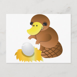 MOMMA platypus Postkarte