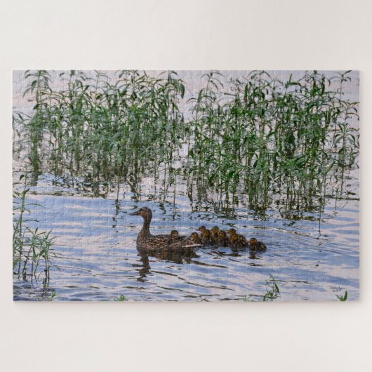 Momma und Babies - Puzzle (Horizontal)