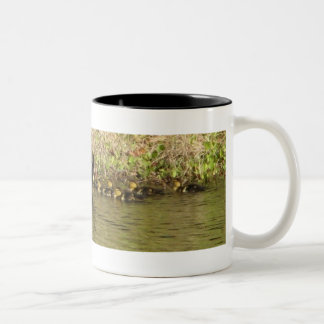 Momma und Baby Ducks Tasse
