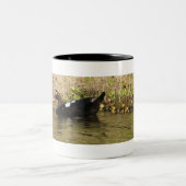 Momma und Baby Ducks Tasse (Mittel)