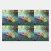 Momma und Baby Manatee - Jeden Anlaß Geschenkpapier Set (Vorderseite 2)