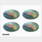 Momma und Baby Manateure Stickers (Blatt)