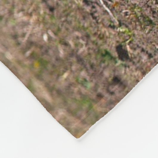 Momma und Baby-Pferd Fleecedecke (Ecke)