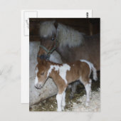 Momma und Baby Postkarte (Vorne/Hinten)