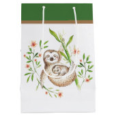 Momma- und Babyschläger Mittlere Geschenktüte (Rückseite)