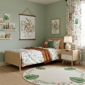 Momma- und Babyschwellen Wandteppich Mit Holzrahmen