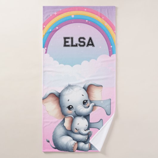 Momma und ich badehandtuch (Badehandtuch)