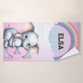 Momma und ich badehandtuch (Badehandtuch)